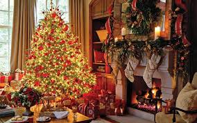 Family celebrating Christmas