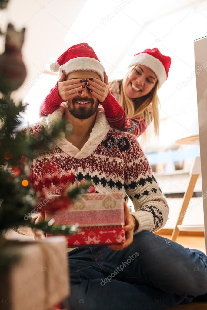 Santa Claus with children